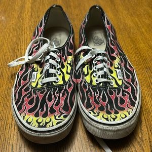 Men’s flame vans